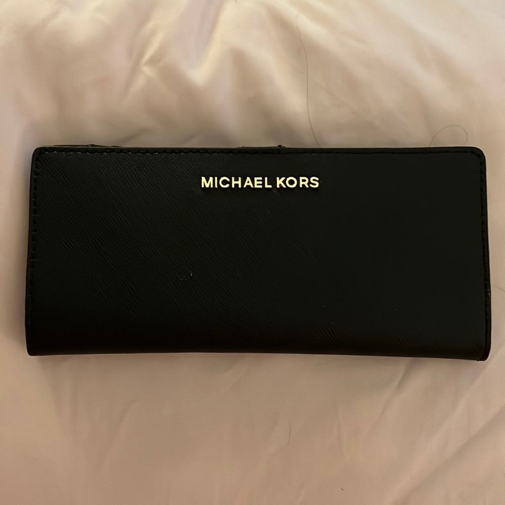 COPY - Michael Kors Slim Bifold Wallet, Black. NEW w/o tags